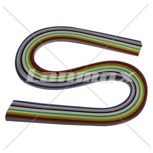 Kit c Tiras de Papéis Coloridos