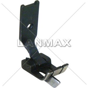S570(1/4)L Calcador p/ Máquina de 2 Agulhas c/ Guia