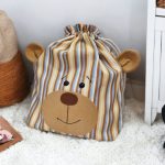 Saquinho porta trecos em tecido