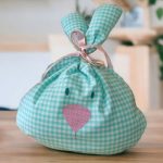 Saquinho em tecido para Páscoa