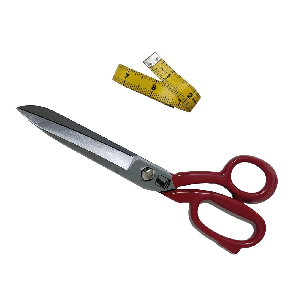 Tesoura Alfaiate 10 pol Cabo Vermelho