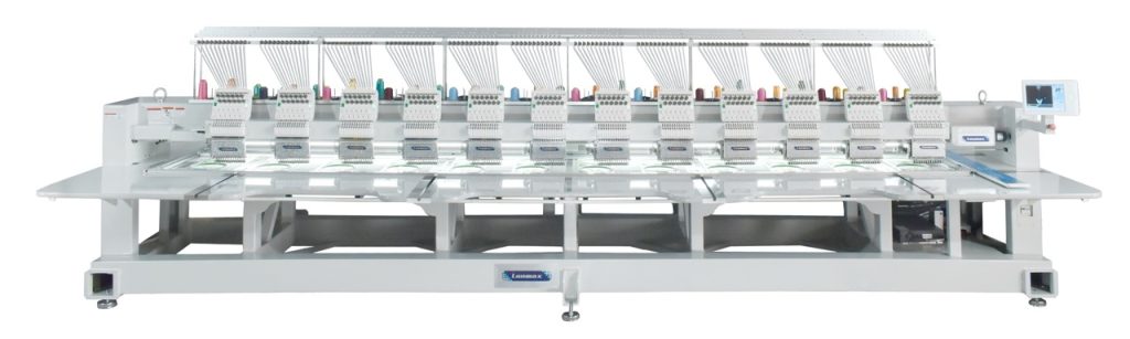 Bordadeira plana 12 cabeças