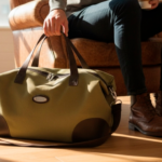 Bolsa rústica em lona