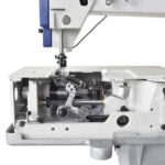 LM-1302-4W Picueta base plana 2 agulhas ¼ pol. malha acabamento decorativo